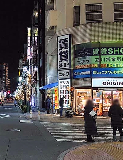 すずらん通り近辺