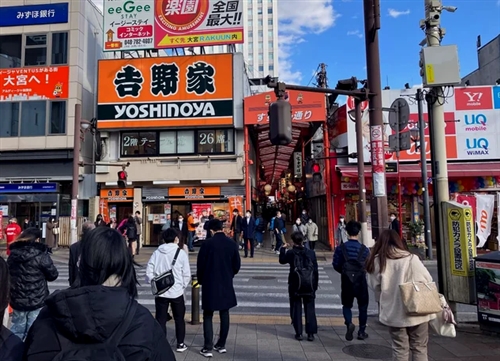大宮の繁華街